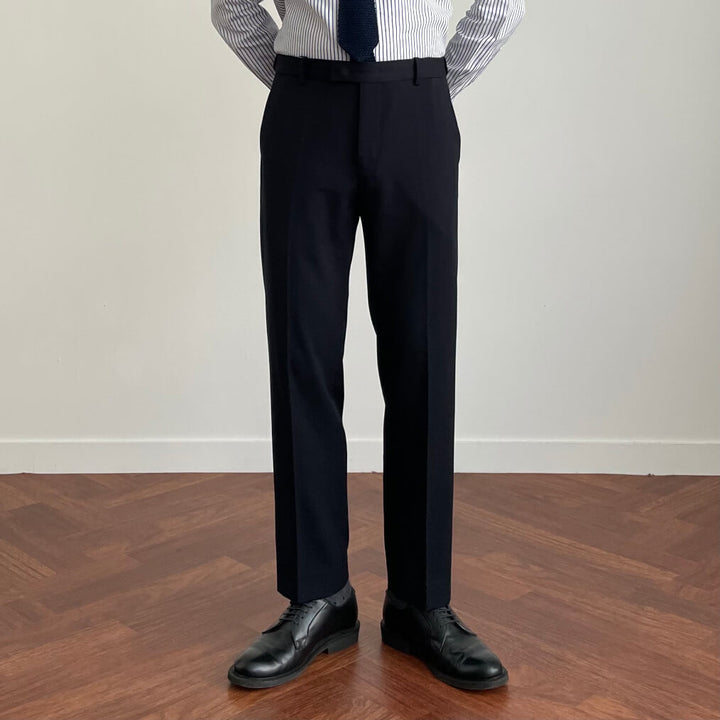 Slim Fit Comfort Suit Pants(Pull-on)