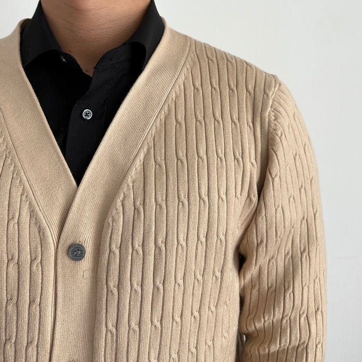Soft Cable Cardigan