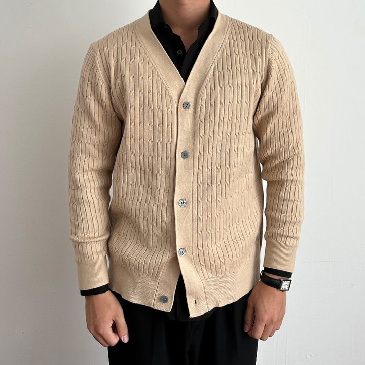 Soft Cable Cardigan