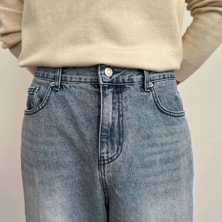 Eden Wide Denim Pants