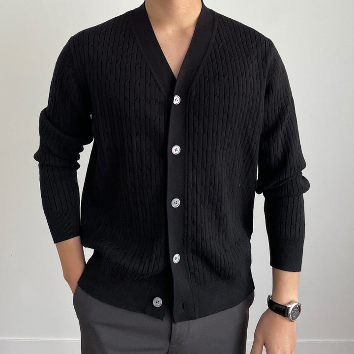 Soft Cable Cardigan