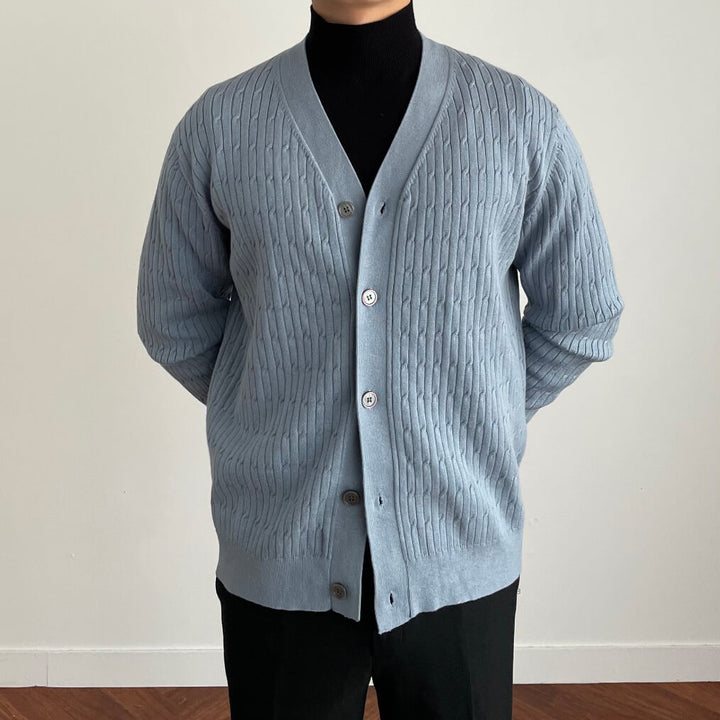 Soft Cable Cardigan