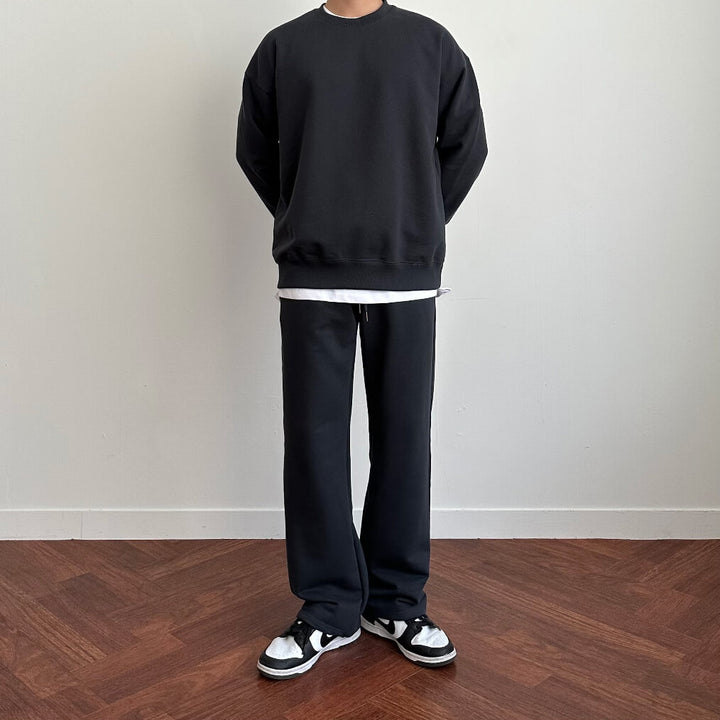 Straight-Leg Supima Cotton Sweatpants